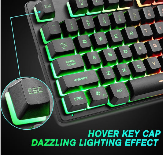 RGB Mechanical Gaming Keyboard for Laptop & PC | Electronic Backlit Notebook Keyboard