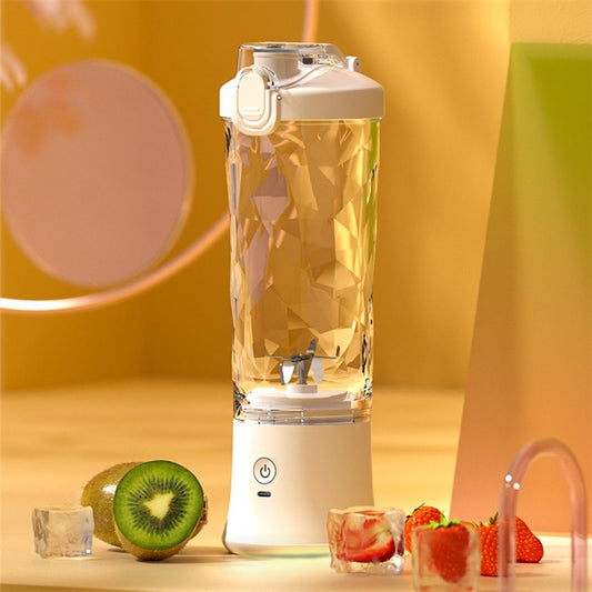 Portable Blender Juicer | Personal Mini Blender with 6-Blade System for Smoothies, Shakes & Kitchen Use