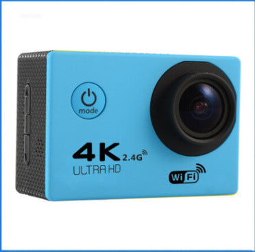 4K Waterproof Sport Camera with Ultra HD Recording, Wide Angle Lens & Action Mounts
