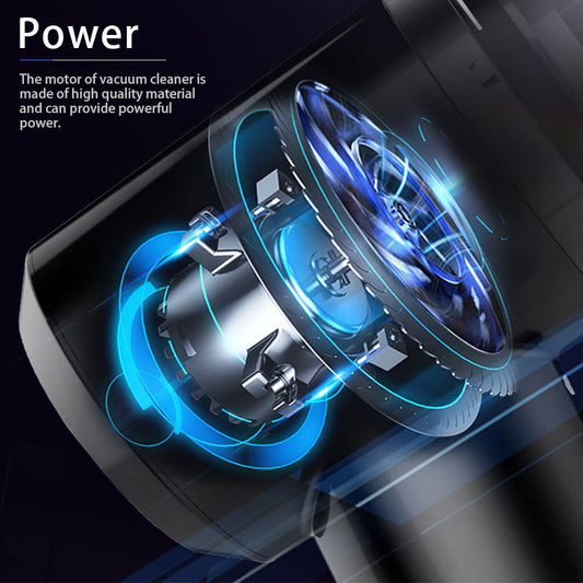 Wireless Car Vacuum Cleaner | Portable High-Power Cordless Auto Vacuum