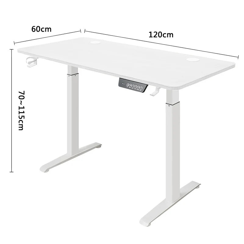 Height Adjustable Electric Desk | Motorized Sit-Stand Desk for Home & Office, Gaming & Workstation