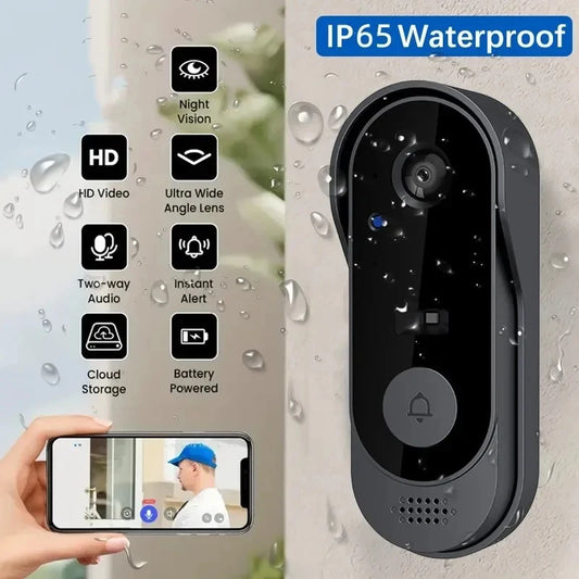 1080P Wireless WiFi Video Doorbell | Smart Home Security with Motion Detection