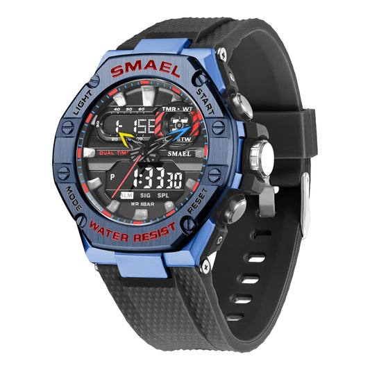 Digital Alloy Electronic Watch for Men | Stylish LED Wristwatch