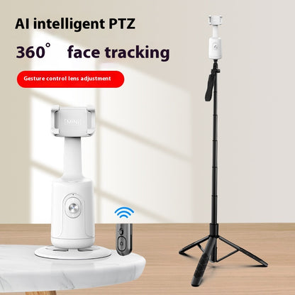 360° Auto Face Tracking Gimbal | AI Smart Phone Holder Stabilizer Tripod for Video, Vlog & Live Streaming