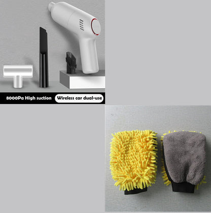 Mini High-Power Car Vacuum Cleaner | Portable Fashion Car Cleaning Device