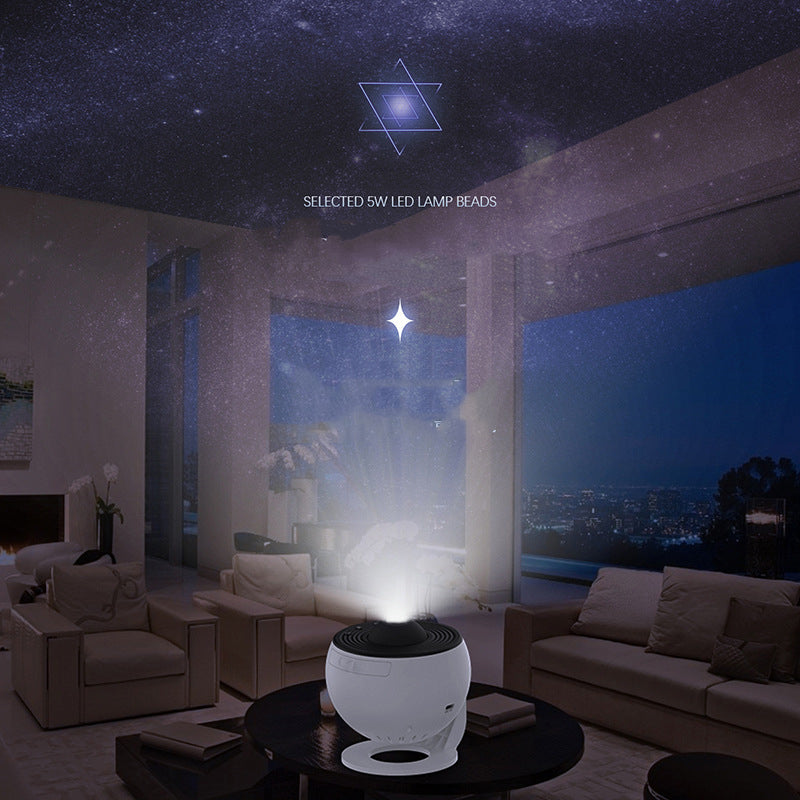 Galaxy Starry Sky Projector Night Light | 360° Rotating Planetarium Lamp for Kids Bedroom, Valentine’s Day & Wedding Decor