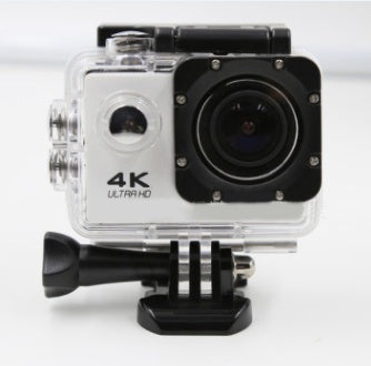 4K Waterproof Sport Camera with Ultra HD Recording, Wide Angle Lens & Action Mounts