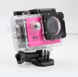 4K Waterproof Sport Camera with Ultra HD Recording, Wide Angle Lens & Action Mounts