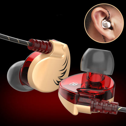 S560 In-Ear Sports Headphones | Heavy Bass Earphones with Secure Fit for Running, Gym & Everyday Music