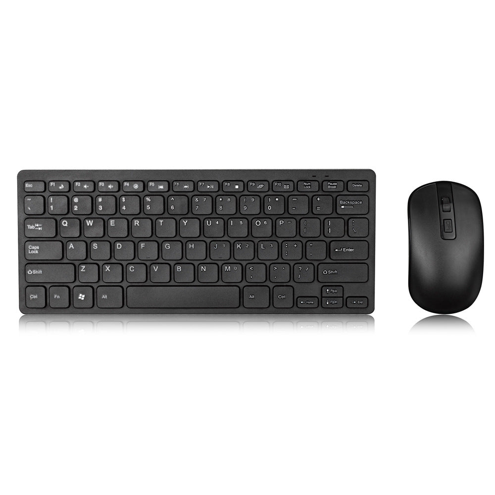 Wireless Keyboard and Mouse Combo | Chocolate Color 2.4G Keyboard & Mouse Set for Laptop and PC