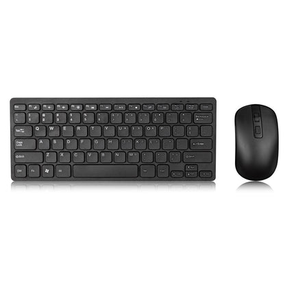 Wireless Keyboard and Mouse Combo | Chocolate Color 2.4G Keyboard & Mouse Set for Laptop and PC