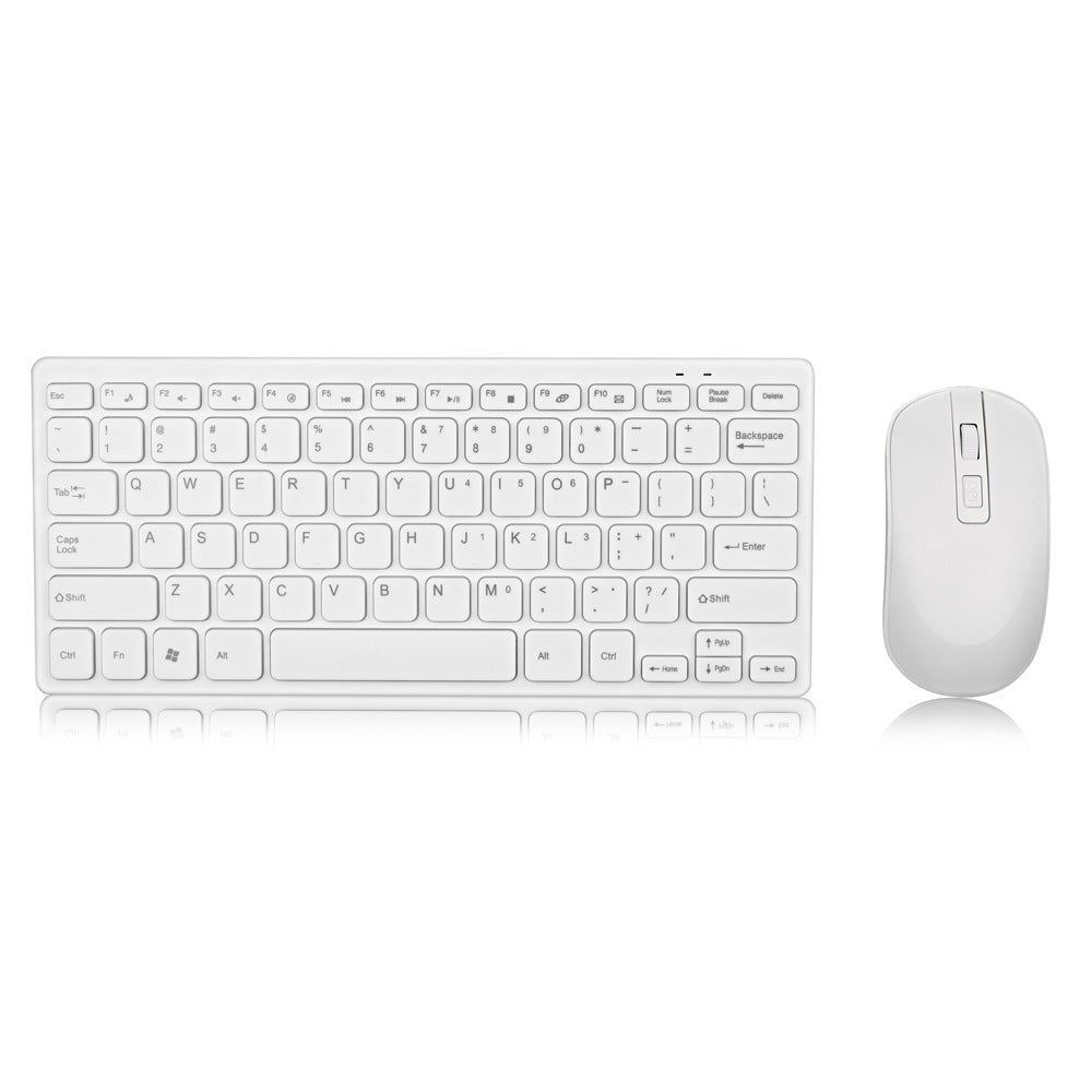 Wireless Keyboard and Mouse Combo | Chocolate Color 2.4G Keyboard & Mouse Set for Laptop and PC