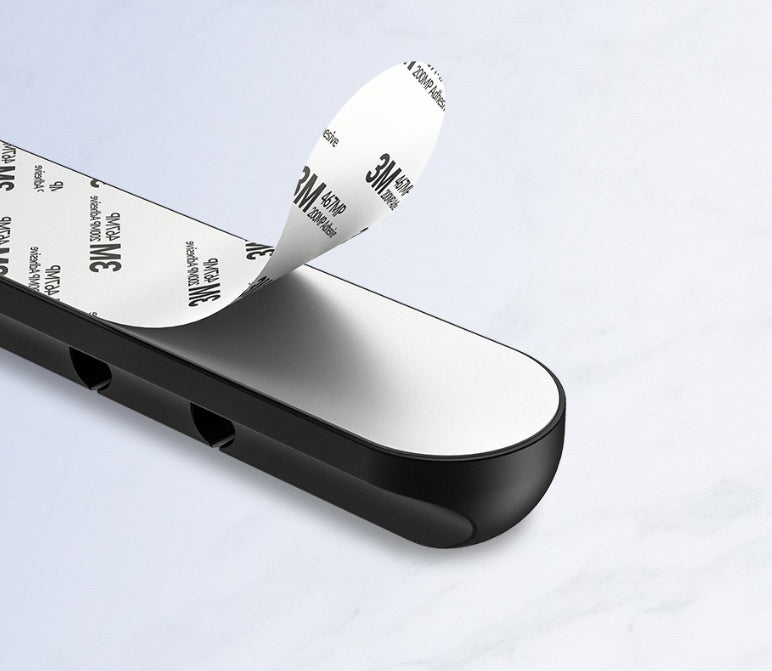 Silicone USB Cable Winder | Desktop Cable Organizer Clips for Headphones and Charging Cables