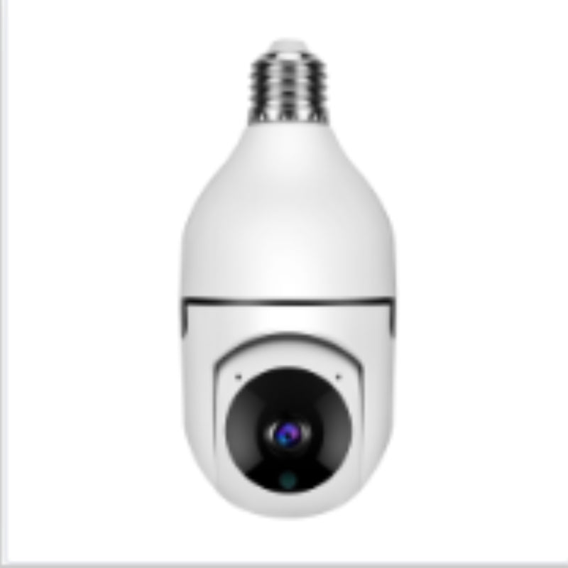 1080P WiFi Bulb Camera E27 | 4X Zoom Smart Home Security Camera with Alarm & 5G WiFi
