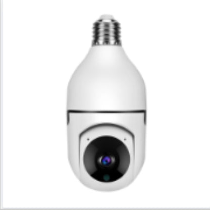 1080P WiFi Bulb Camera E27 | 4X Zoom Smart Home Security Camera with Alarm & 5G WiFi