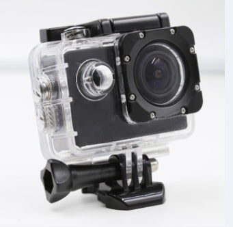 4K Waterproof Sport Camera with Ultra HD Recording, Wide Angle Lens & Action Mounts