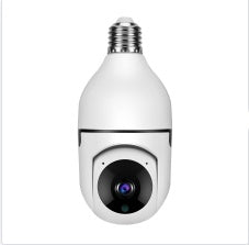 1080P WiFi Bulb Camera E27 | 4X Zoom Smart Home Security Camera with Alarm & 5G WiFi