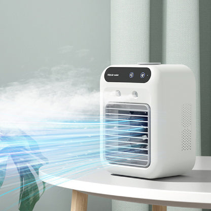 Portable Air Conditioner Air Cooler Fan | Water Cooling AC Fan for Room, Office & Car