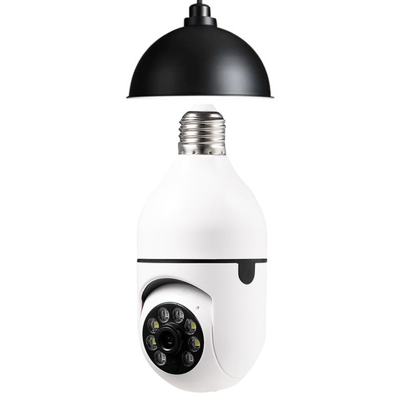 1080P WiFi Bulb Camera E27 | 4X Zoom Smart Home Security Camera with Alarm & 5G WiFi