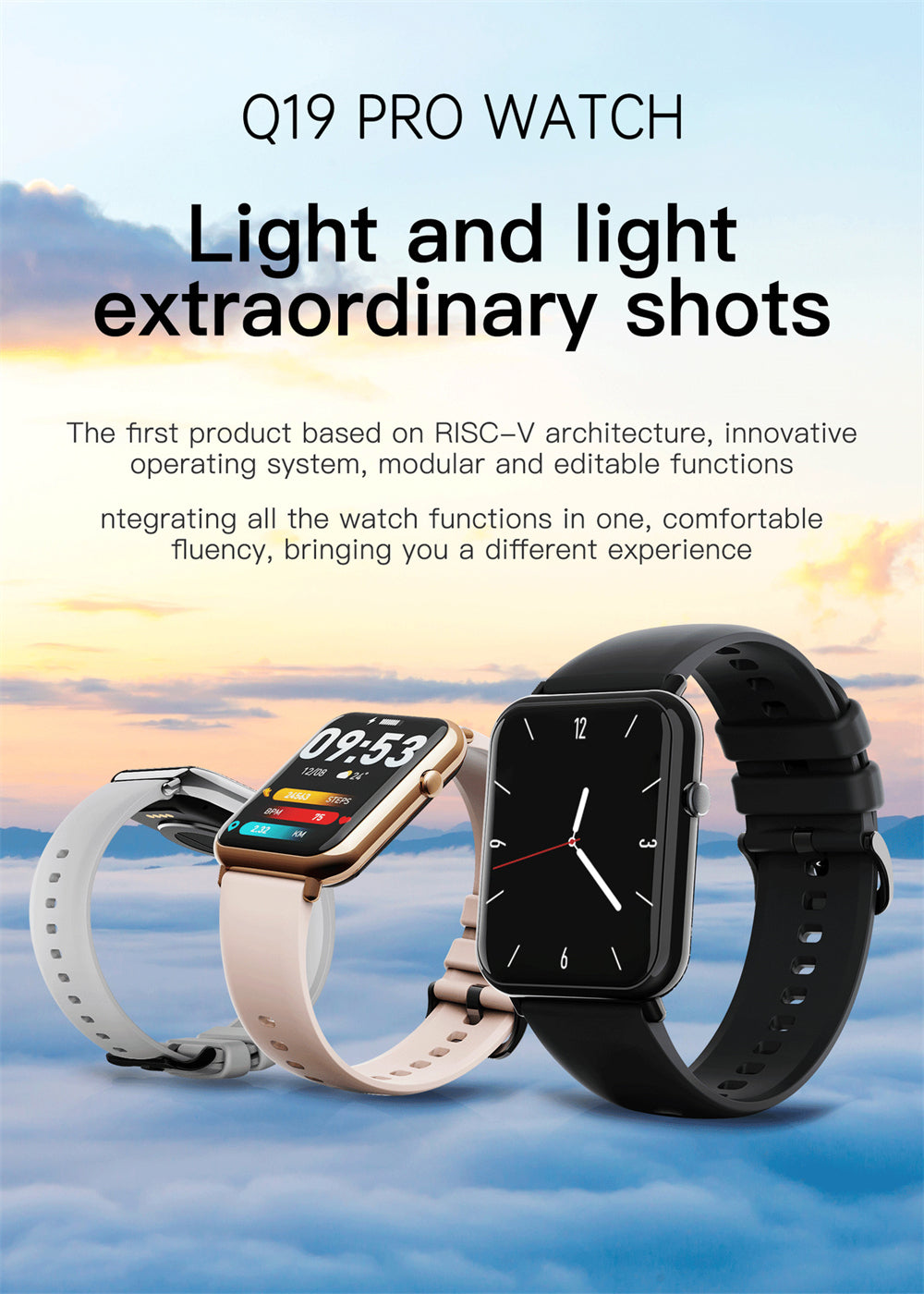 Smart Waterproof Watch | Fitness Tracker with Bluetooth, Heart Rate, and Sports Features