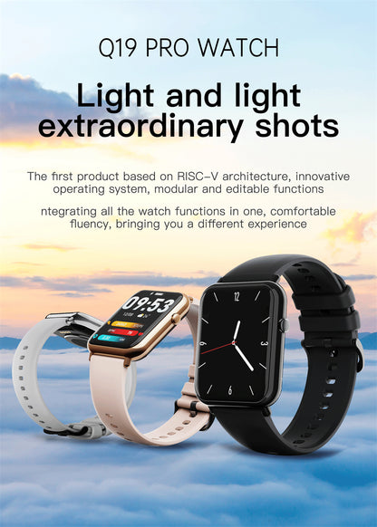 Smart Waterproof Watch | Fitness Tracker with Bluetooth, Heart Rate, and Sports Features