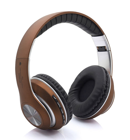 Private Mode Bluetooth 5.0 Folding Wireless Headphones | Stereo Over-Ear Headset with Enhanced Privacy & Deep Bass