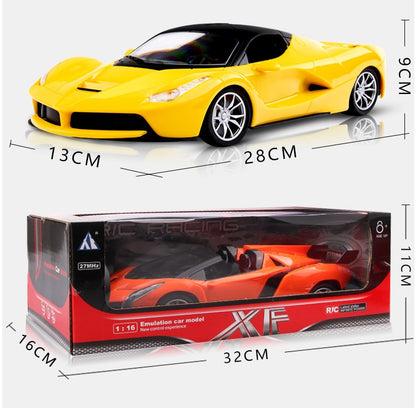 1:16 Scale Remote Control Racing Car | High-Speed RC Car Toy for Kids