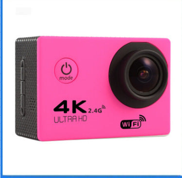 4K Waterproof Sport Camera with Ultra HD Recording, Wide Angle Lens & Action Mounts