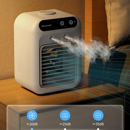 Portable Air Conditioner Air Cooler Fan | Water Cooling AC Fan for Room, Office & Car