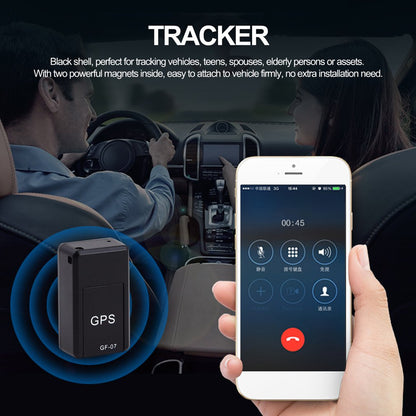 Magnetic Mini Car Tracker | GPS Real-Time Tracking Locator with Rechargeable Anti-Lost Feature