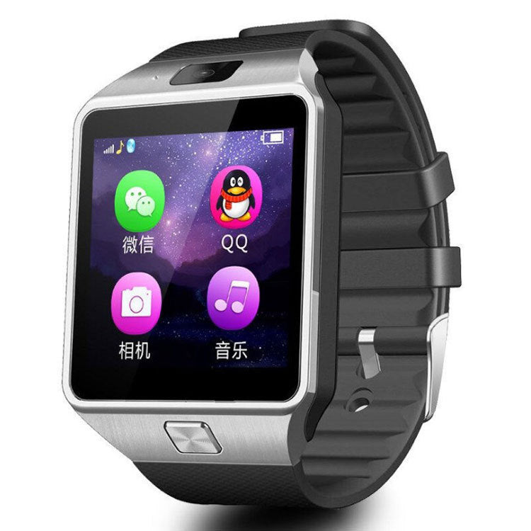 Sports Smart Watch DZ09 | Card Phone Watch with Fitness Tracking and Bluetooth