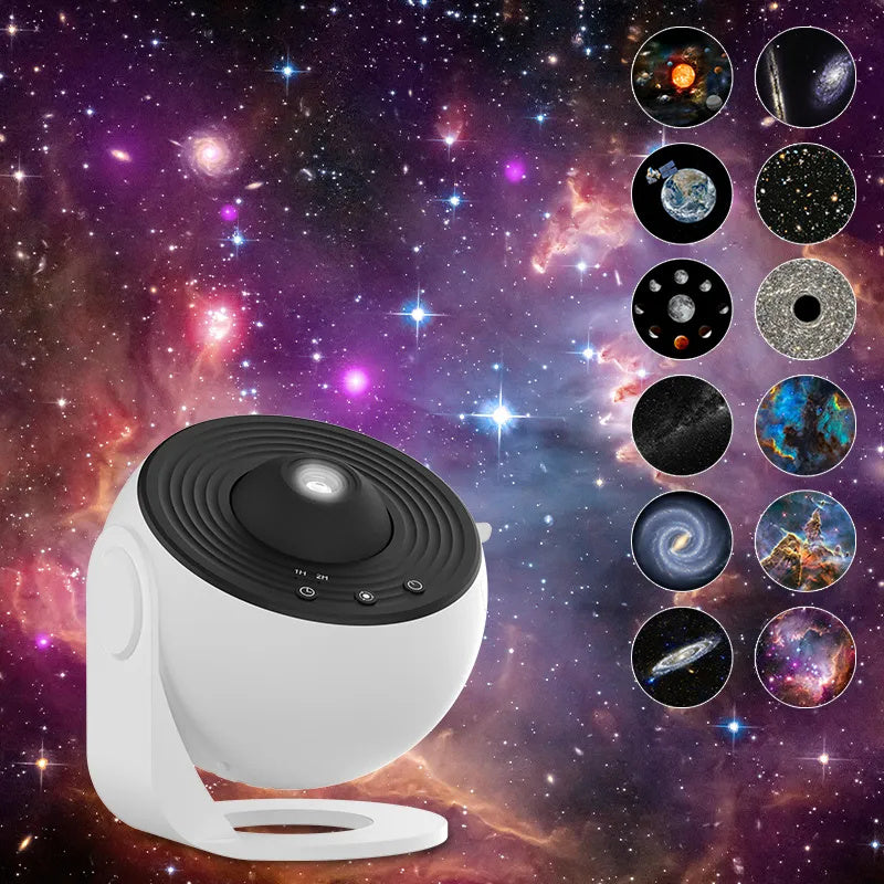 Galaxy Starry Sky Projector Night Light | 360° Rotating Planetarium Lamp for Kids Bedroom, Valentine’s Day & Wedding Decor
