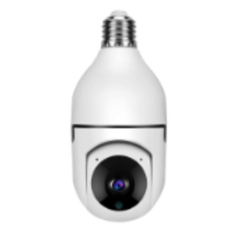 1080P WiFi Bulb Camera E27 | 4X Zoom Smart Home Security Camera with Alarm & 5G WiFi