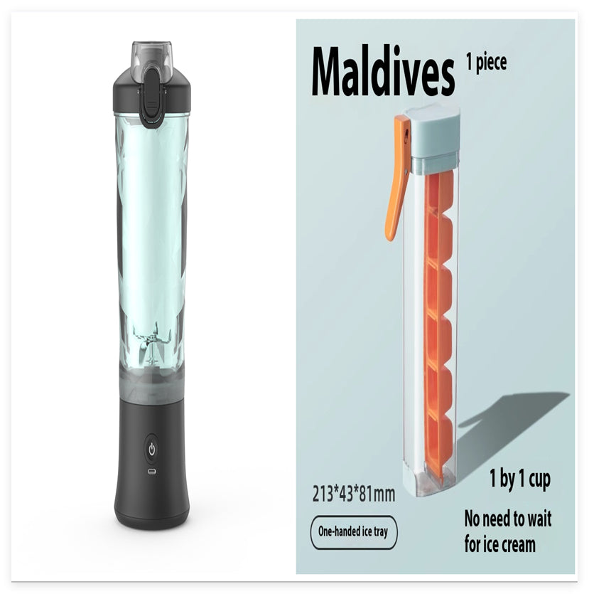 Portable Blender Juicer | Personal Mini Blender with 6-Blade System for Smoothies, Shakes & Kitchen Use