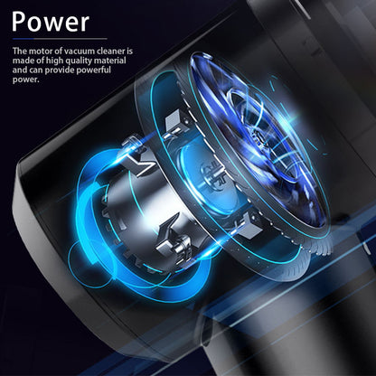 Wireless Car Vacuum Cleaner | Portable High-Power Cordless Auto Vacuum