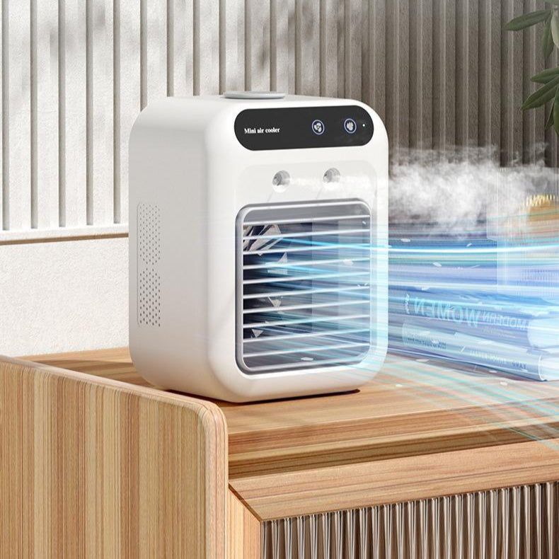 Portable Air Conditioner Air Cooler Fan | Water Cooling AC Fan for Room, Office & Car