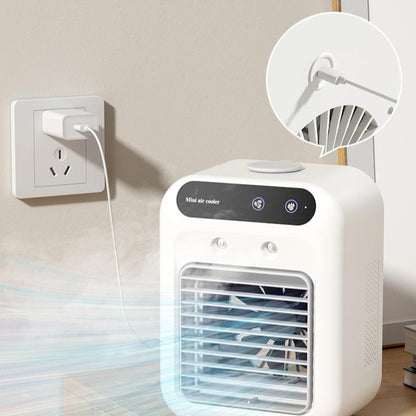 Portable Air Conditioner Air Cooler Fan | Water Cooling AC Fan for Room, Office & Car