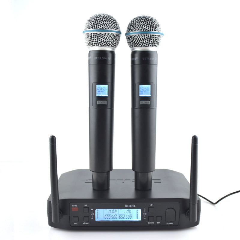 One-for-Two Wireless Microphone System | Dual High-Fidelity Sound Quality Wireless Mics for Recording, Streaming & Live Events
