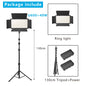 Nagnahz U800 LED Photo Studio Light | Portable Video Lighting Panel for TikTok, YouTube, Gaming & Live Streaming