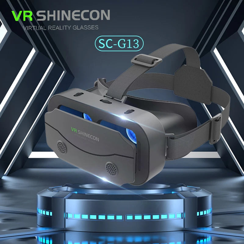 VR Glasses Virtual Reality Headset | 3D Lenses Smart Goggles for Smartphones