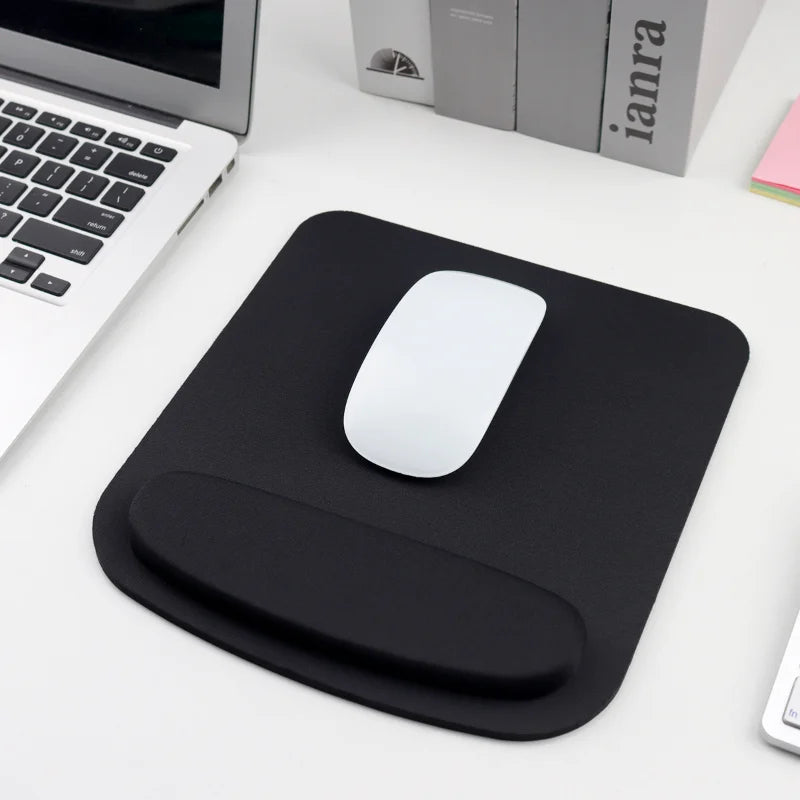 Ergonomic EVA Mouse Pad | Computer Game & Office Wrist Support, Solid Color Comfortable Mouse Mat