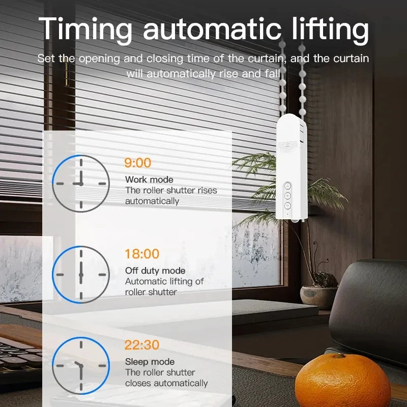 Tuya Smart Blind Motor | WiFi Electric Roller Shutter & Curtain Motor with App Control