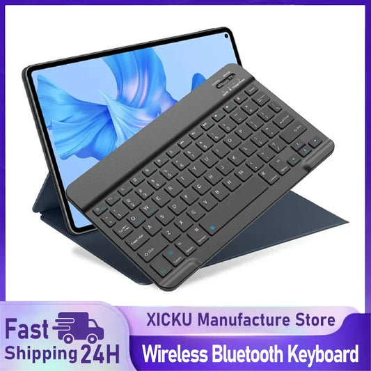 Bluetooth Keyboard for iPad & Tablets | Compatible with iPad Pro, Air, Mini, Samsung & Xiaomi