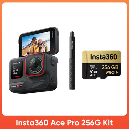 Insta360 Ace Pro Action Camera | 8K/4K Leica Sensor, Waterproof, Stabilized & Low-Light Performance