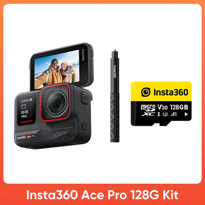 Insta360 Ace Pro Action Camera | 8K/4K Leica Sensor, Waterproof, Stabilized & Low-Light Performance