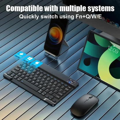 Bluetooth Keyboard for iPad & Tablets | Compatible with iPad Pro, Air, Mini, Samsung & Xiaomi