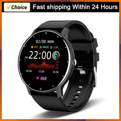 LIGE 2025 Smartwatch | Fitness & Heart Rate Monitor Waterproof Watch for Men & Women, iOS & Android