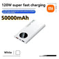 Xiaomi 120W High-Capacity 500,000mAh Power Bank | Fast Charging Portable Battery Charger for iPhone, Samsung & Huawei