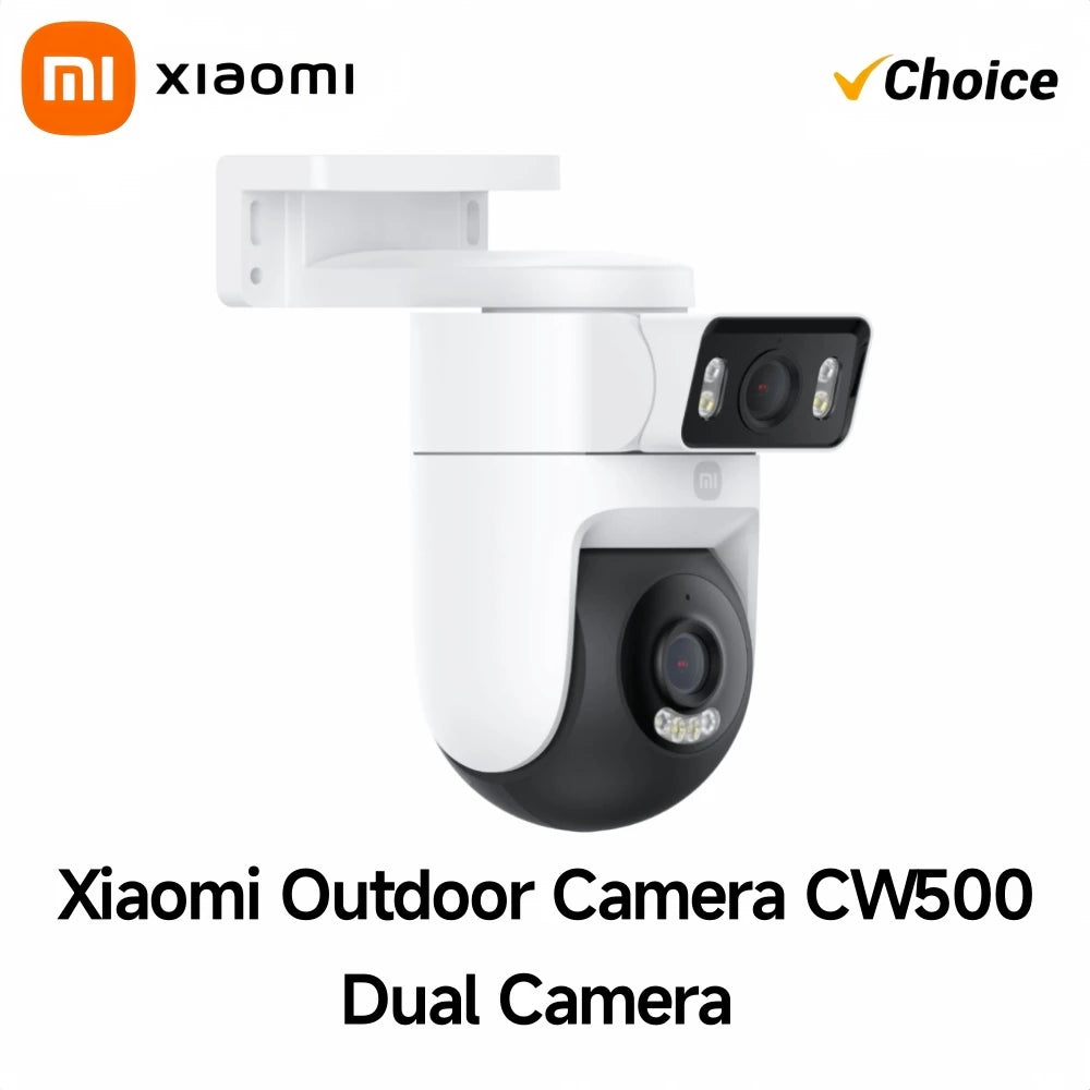 CW500 Smart Outdoor Security Camera | Dual Lens, AI Detection & Full-Color Night Vision