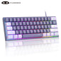 MageGee Mini 60% Gaming Keyboard | 61-Key RGB Backlit, Ergonomic & Waterproof Mechanical-Feel Keyboard